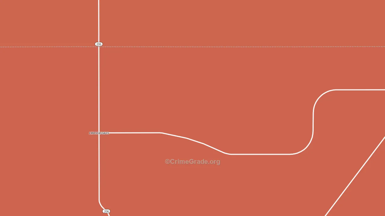 88114, NM Map of Drug-Related Crime Rates