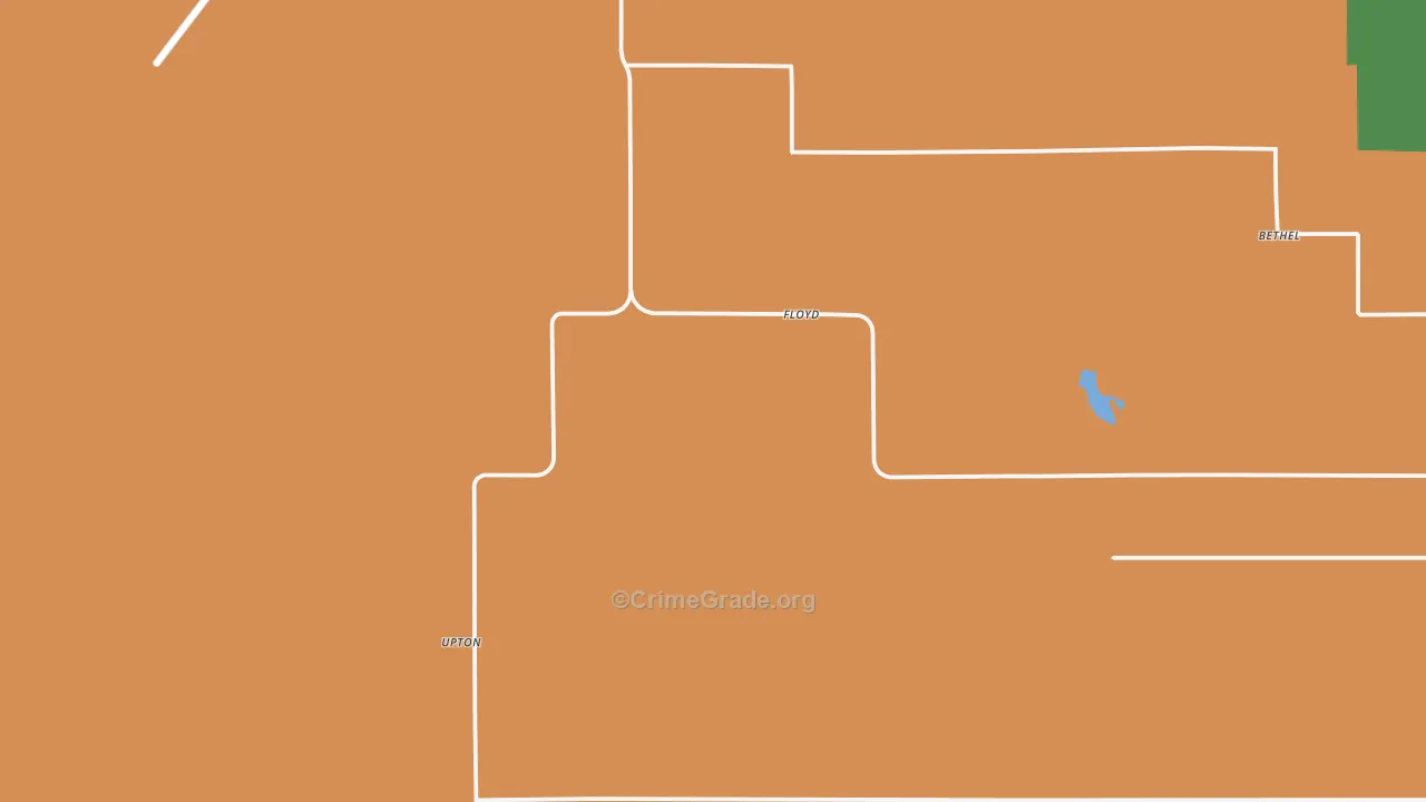 88118, NM Map of Drug-Related Crime Rates