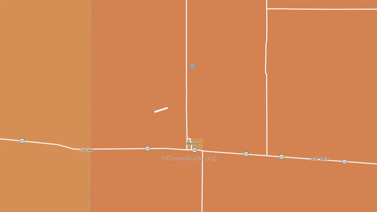 88124, NM Map of Drug-Related Crime Rates