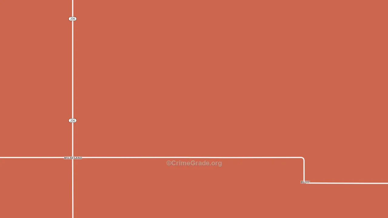88125, NM Map of Drug-Related Crime Rates