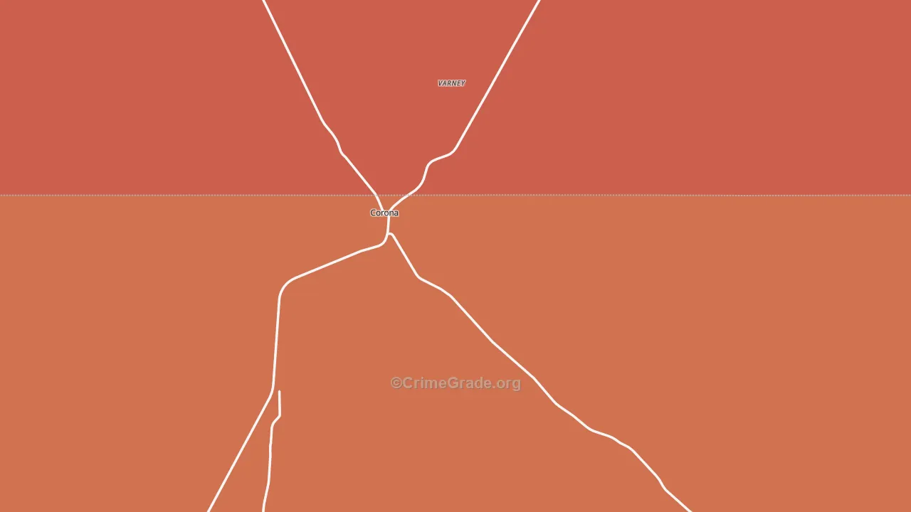 88318, NM Map of Drug-Related Crime Rates