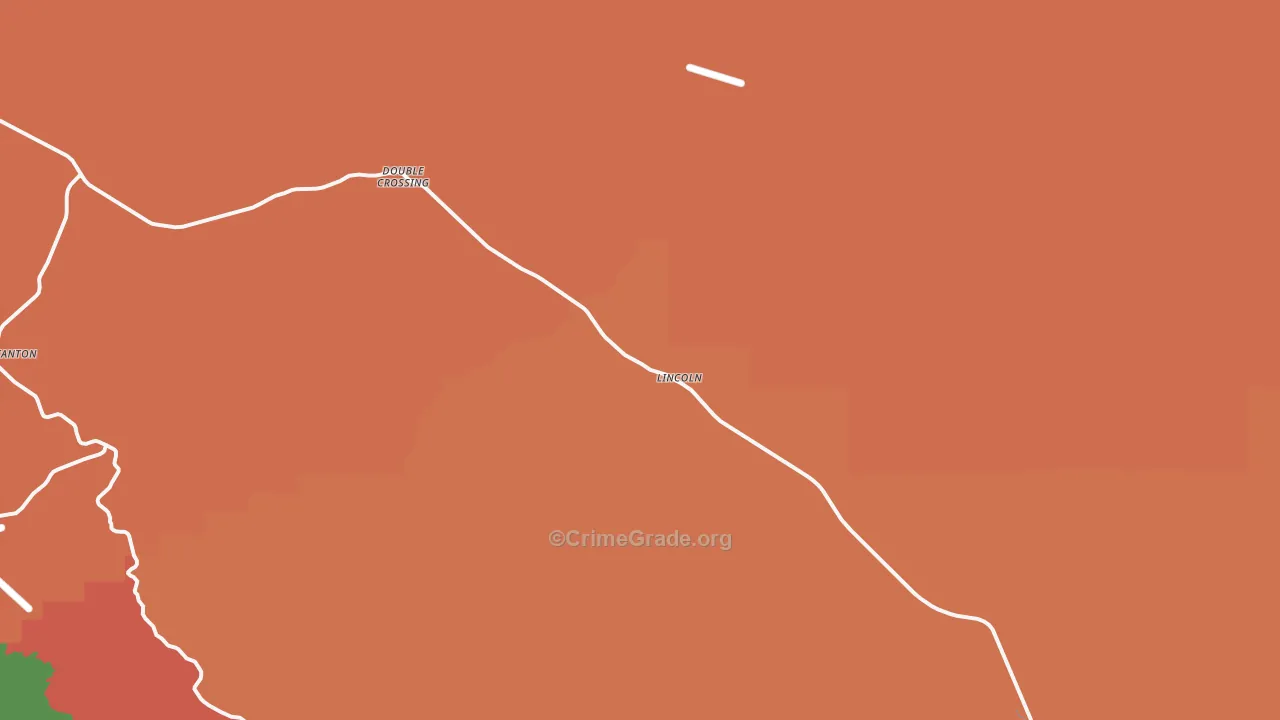 88338, NM Map of Drug-Related Crime Rates