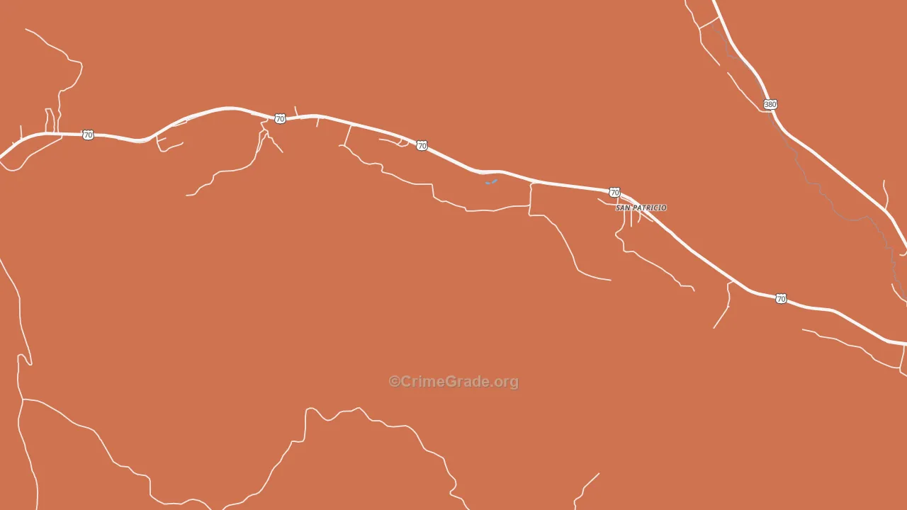 88348, NM Map of Drug-Related Crime Rates