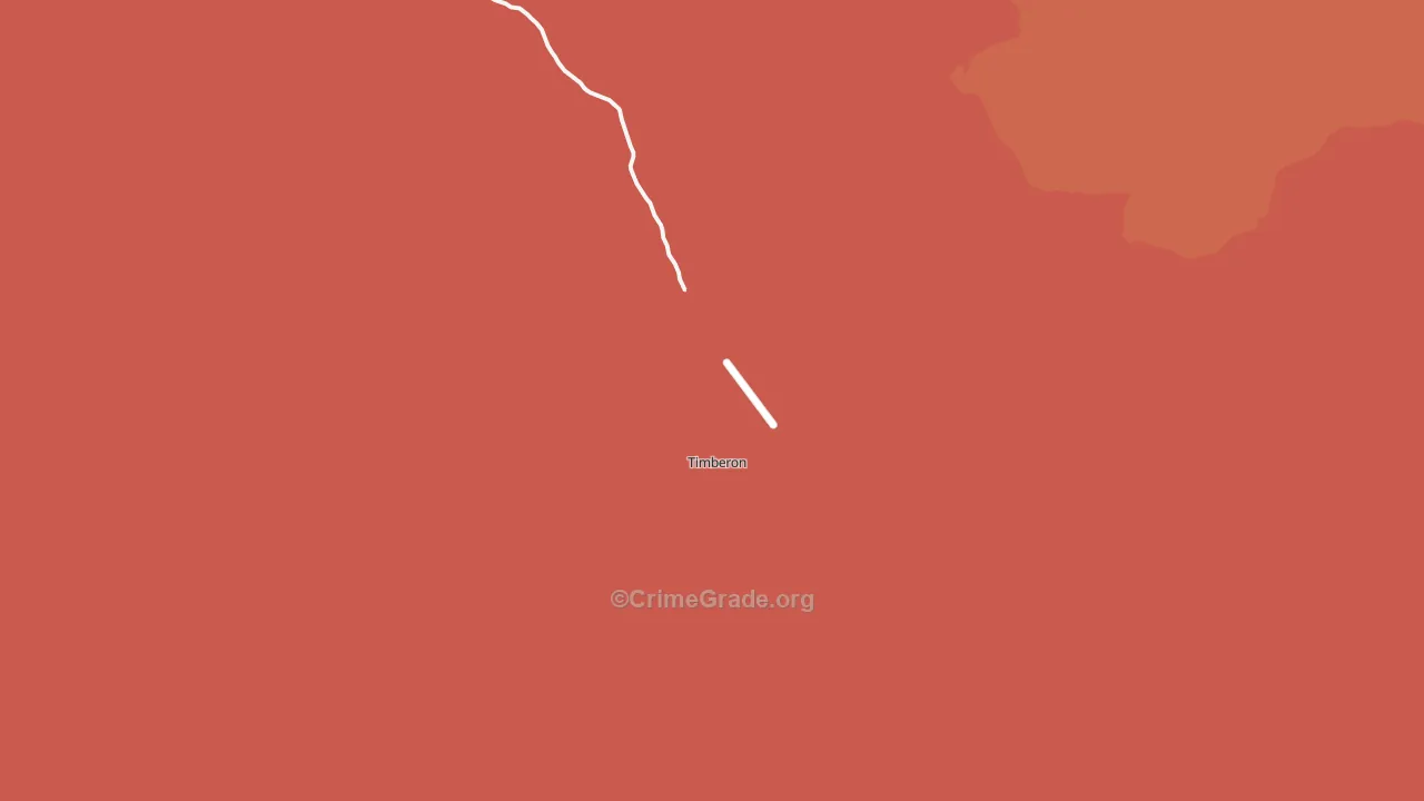 88350, NM Map of Drug-Related Crime Rates