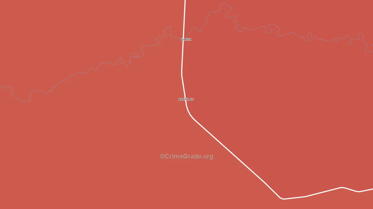 88421, NM Map of Drug-Related Crime Rates