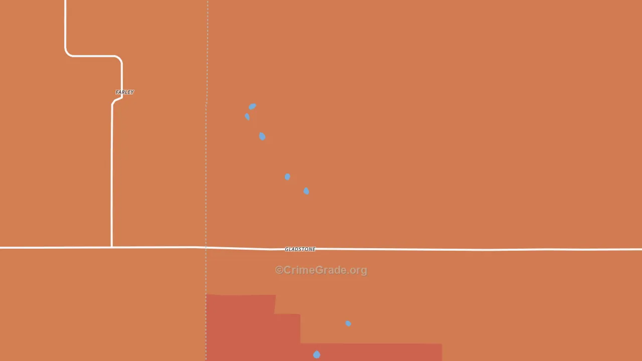 88422, NM Map of Drug-Related Crime Rates