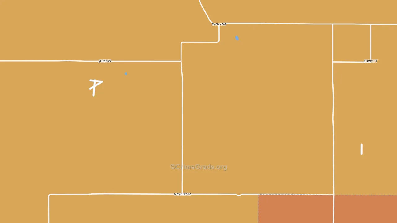 88427, NM Map of Drug-Related Crime Rates