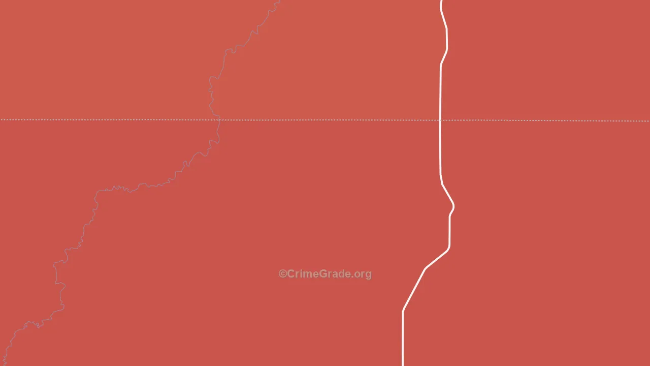 88431, NM Map of Drug-Related Crime Rates