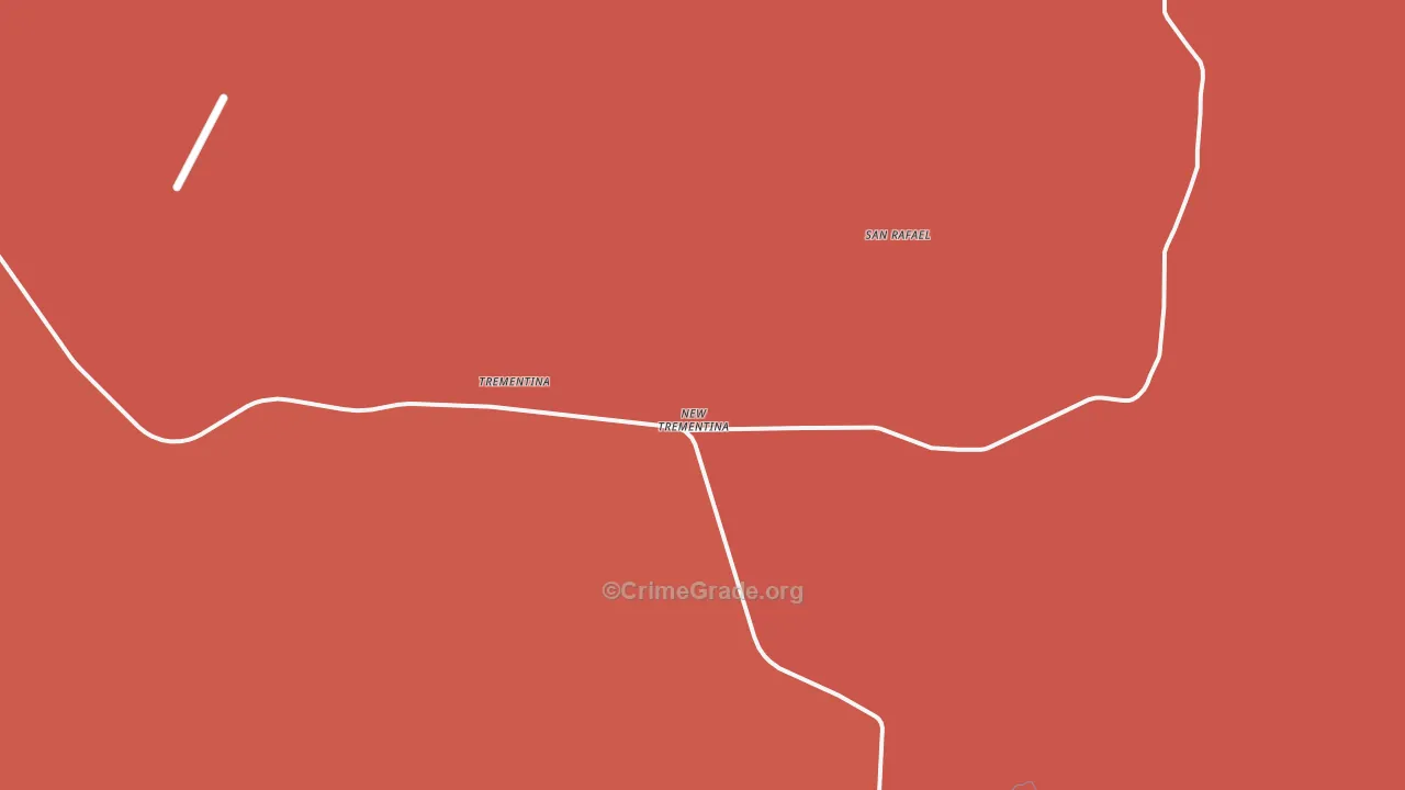 88439, NM Map of Drug-Related Crime Rates