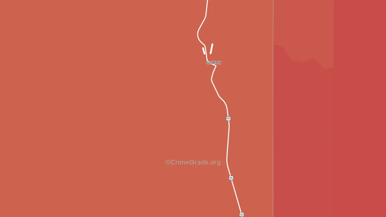 89013, NV Map of Drug-Related Crime Rates