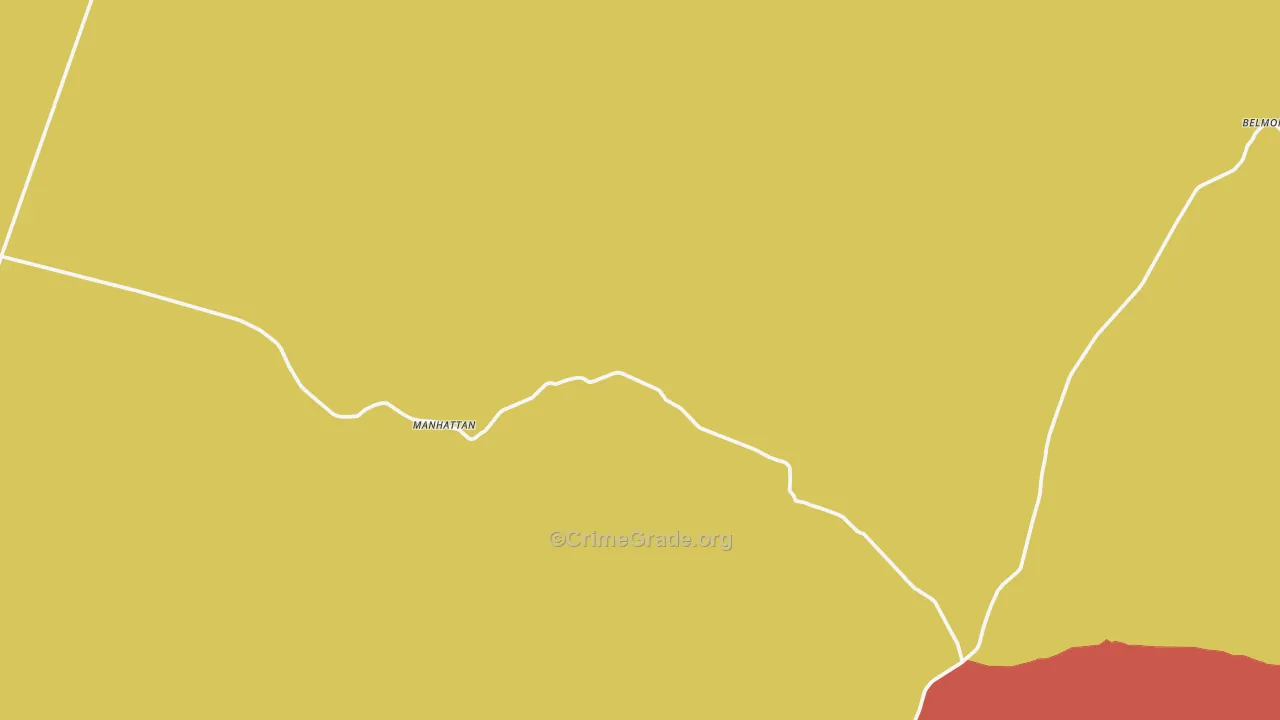 89022, NV Map of Drug-Related Crime Rates