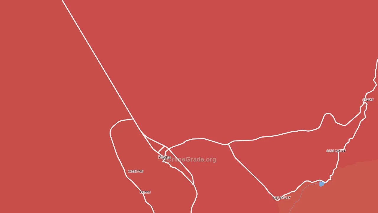 89043, NV Map of Drug-Related Crime Rates