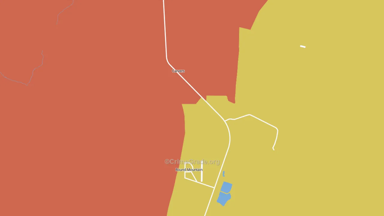 89045, NV Map of Drug-Related Crime Rates