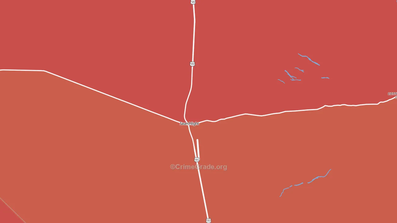 89046, NV Map of Drug-Related Crime Rates