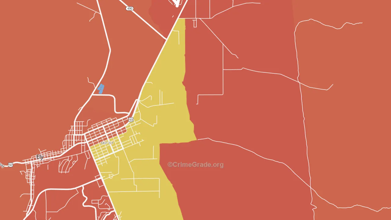89315, NV Map of Drug-Related Crime Rates