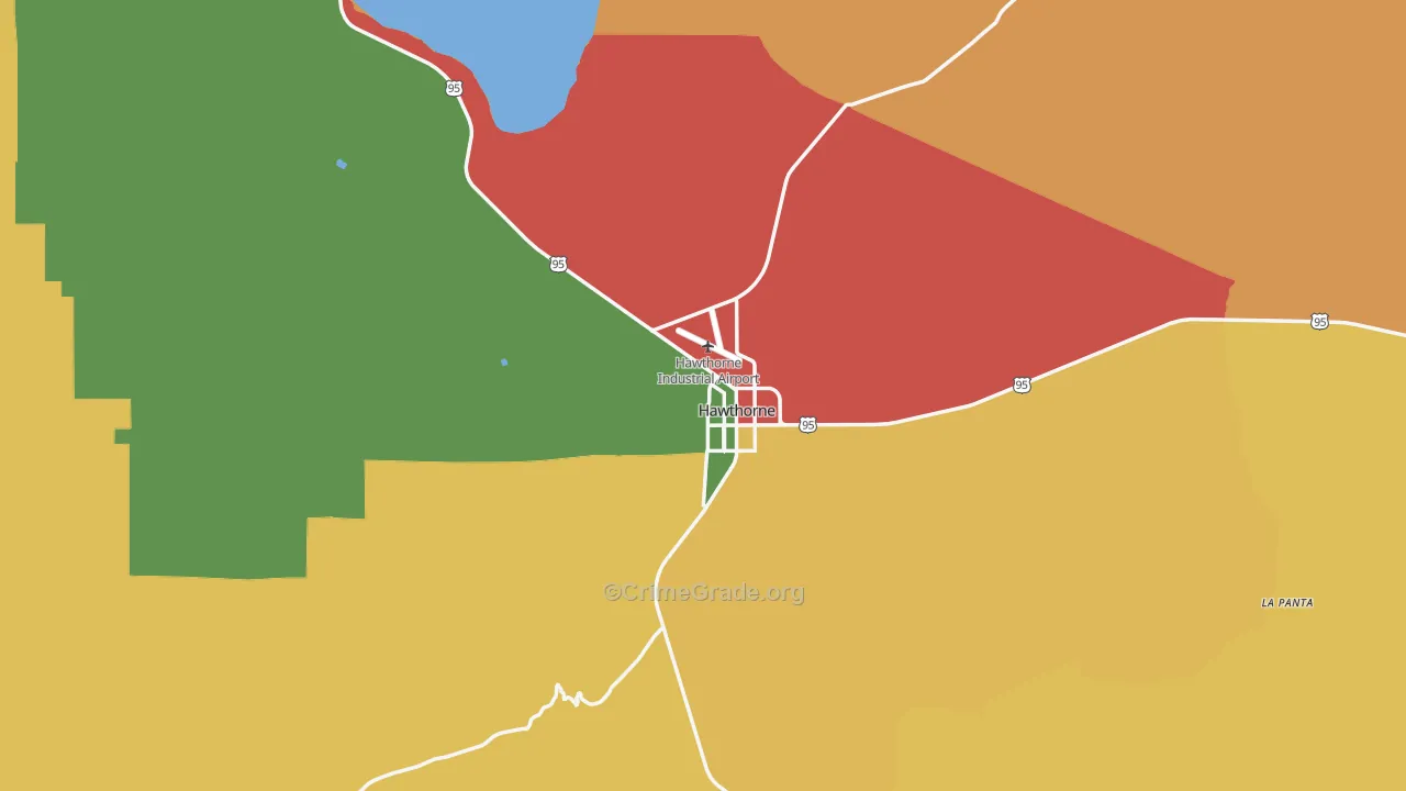 89415, NV Map of Drug-Related Crime Rates
