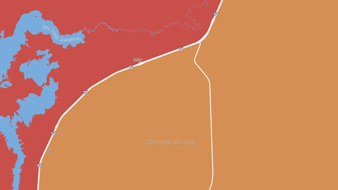 89418, NV Map of Drug-Related Crime Rates