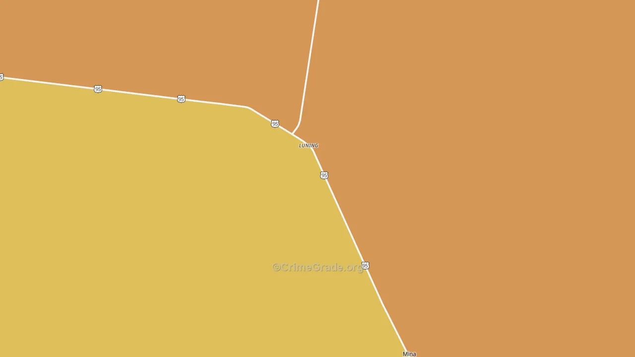 89420, NV Map of Drug-Related Crime Rates