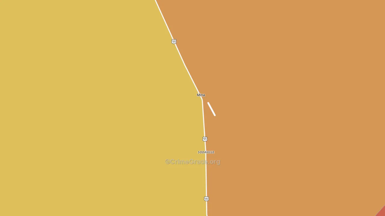 89422, NV Map of Drug-Related Crime Rates