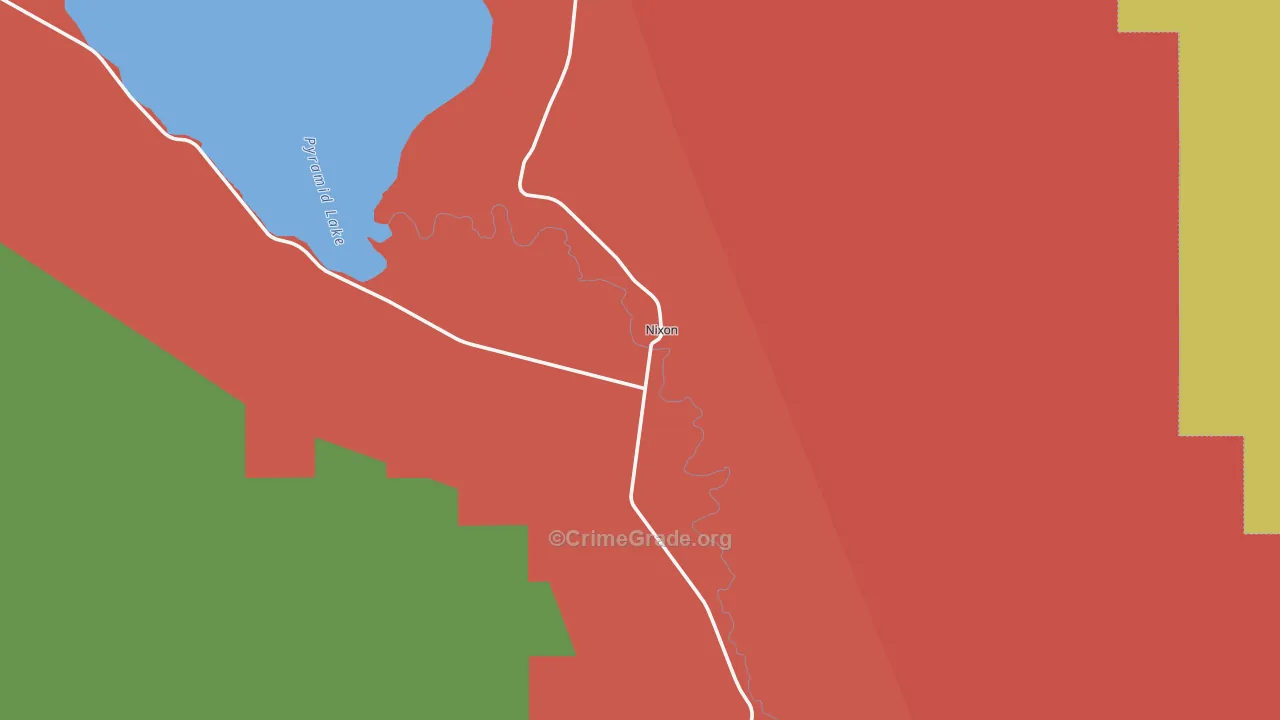 89424, NV Map of Drug-Related Crime Rates