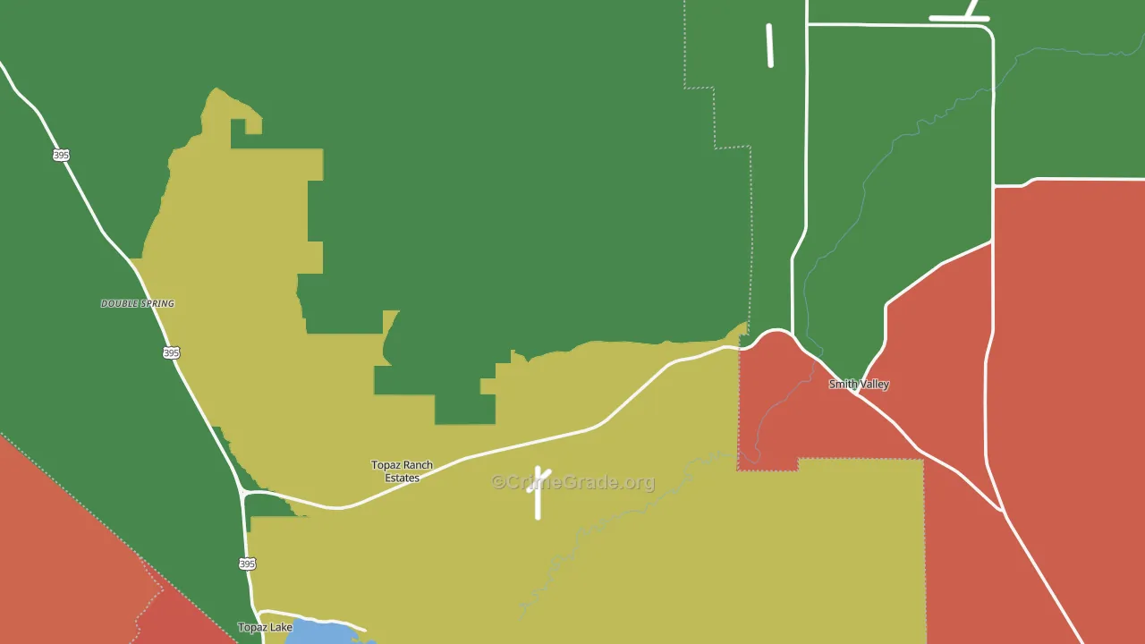 89444, NV Map of Drug-Related Crime Rates