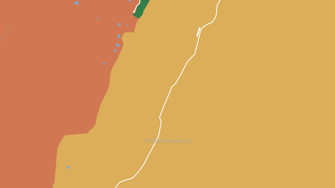89833, NV Map of Drug-Related Crime Rates