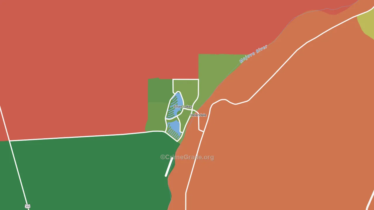 92342, CA Map of Drug-Related Crime Rates