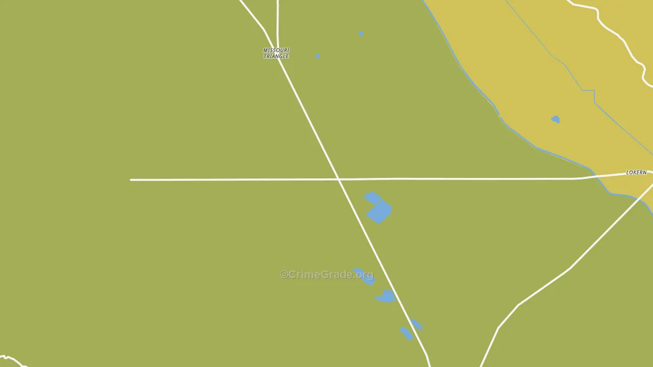 93251, CA Map of Drug-Related Crime Rates