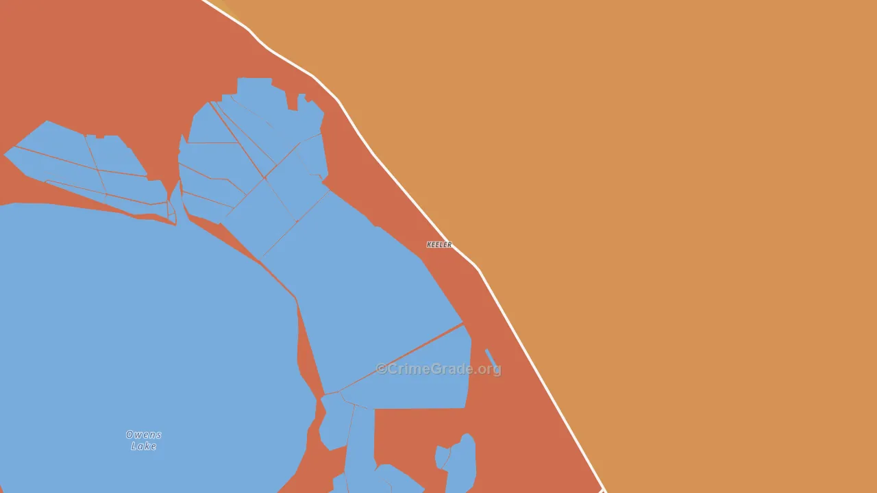 93530, CA Map of Drug-Related Crime Rates