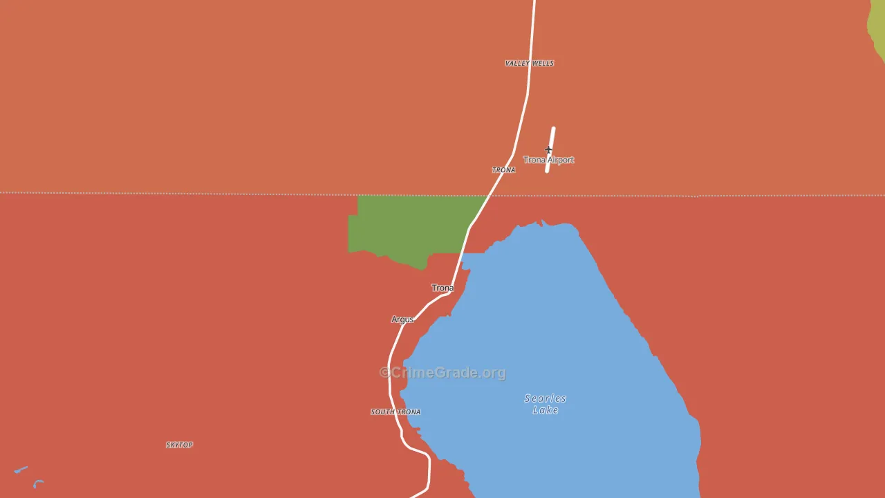 93562, CA Map of Drug-Related Crime Rates