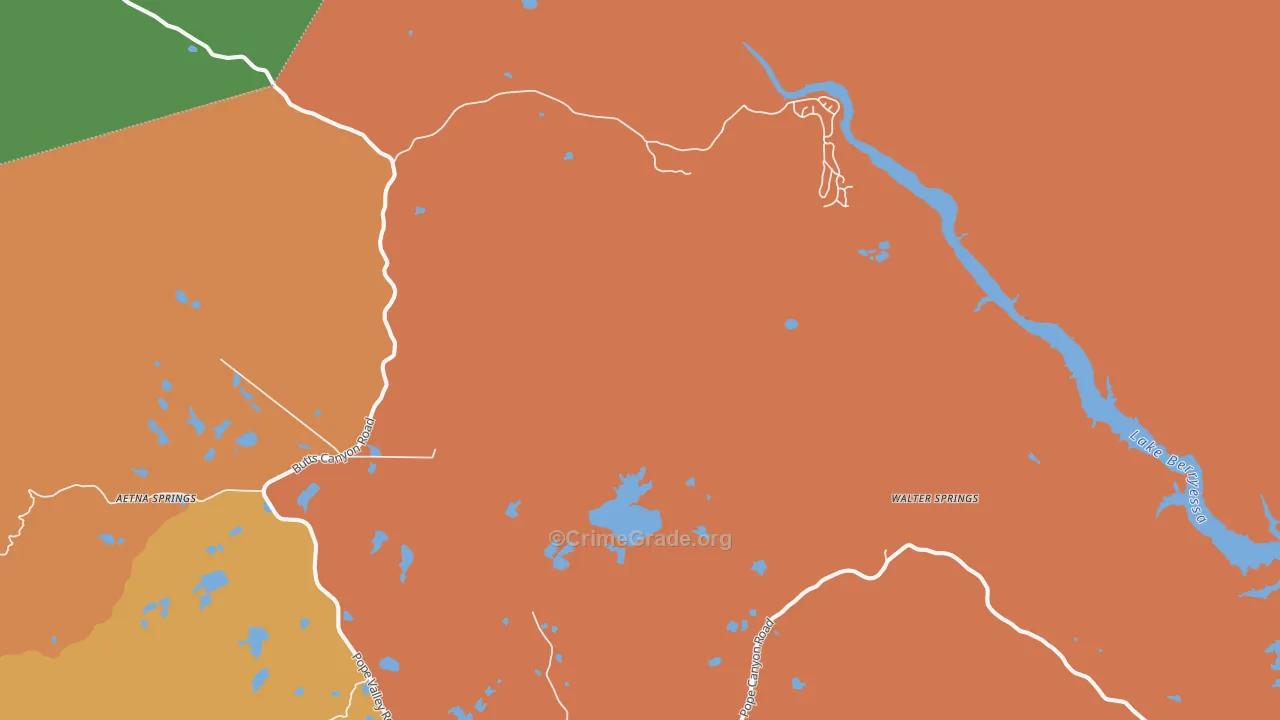 94567, CA Map of Drug-Related Crime Rates