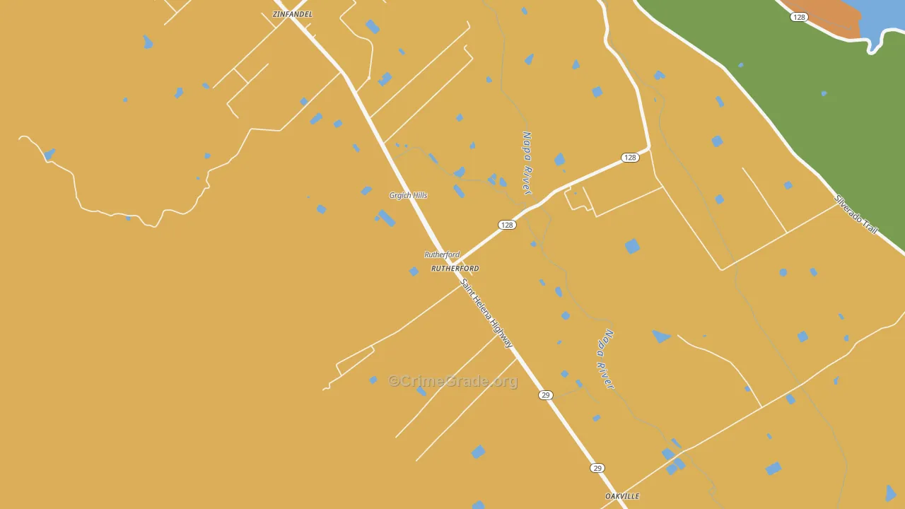 94573, CA Map of Drug-Related Crime Rates