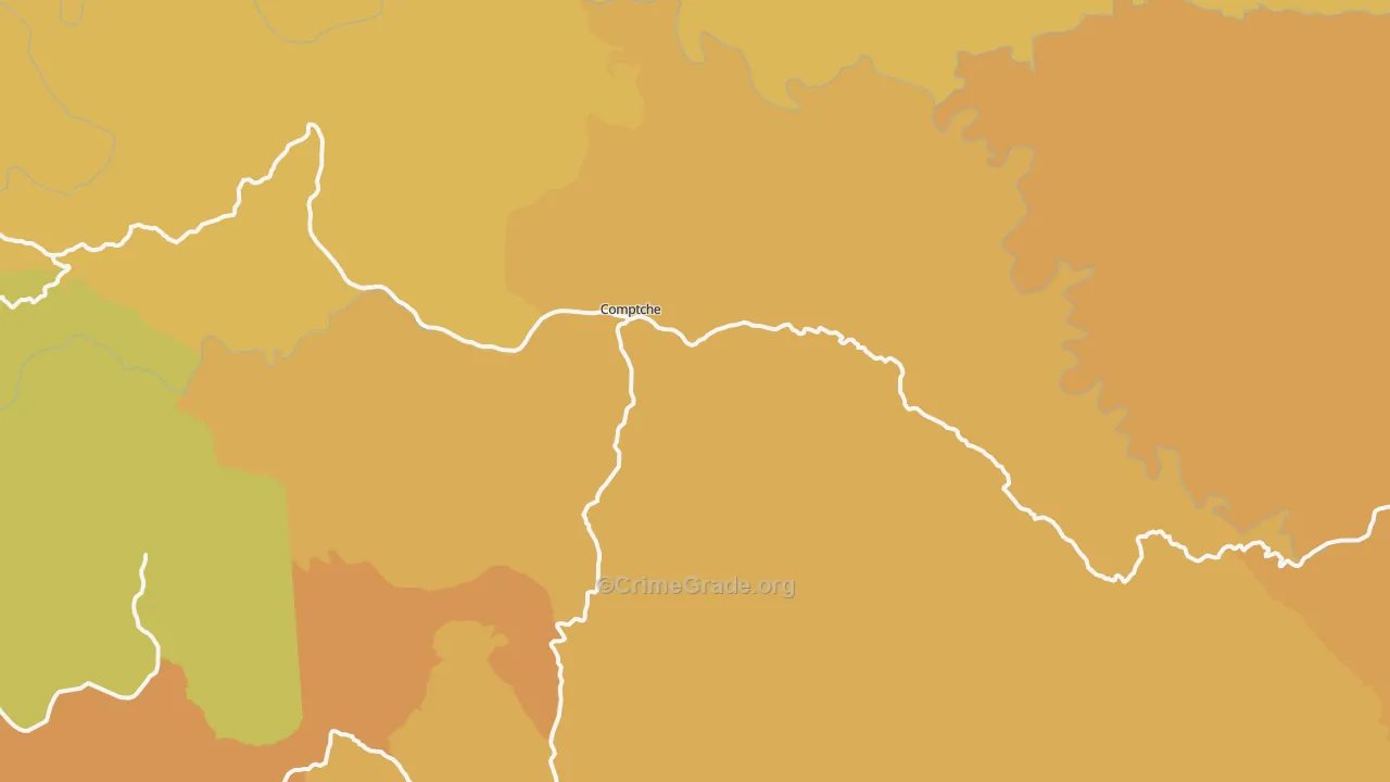 95427, CA Map of Drug-Related Crime Rates