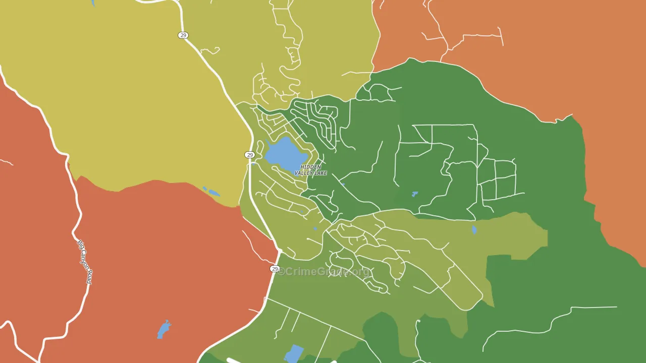95467, CA Map of Drug-Related Crime Rates