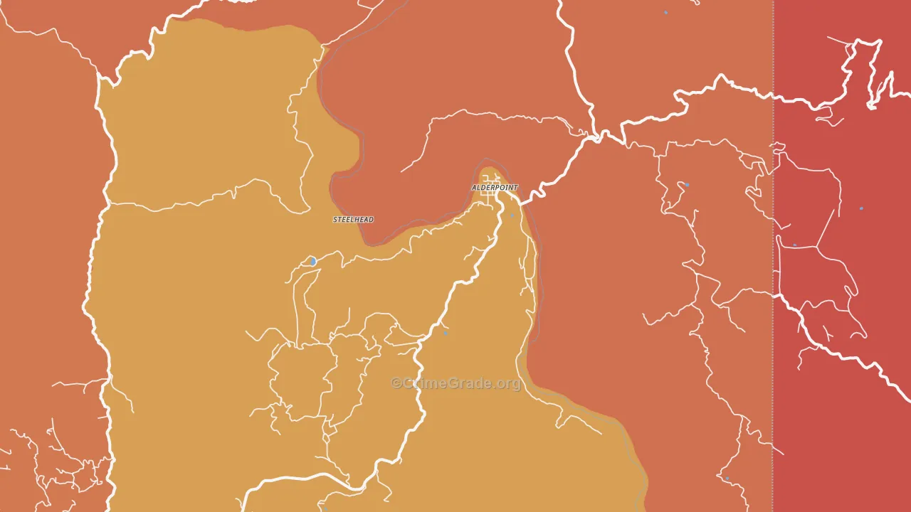 95511, CA Map of Drug-Related Crime Rates