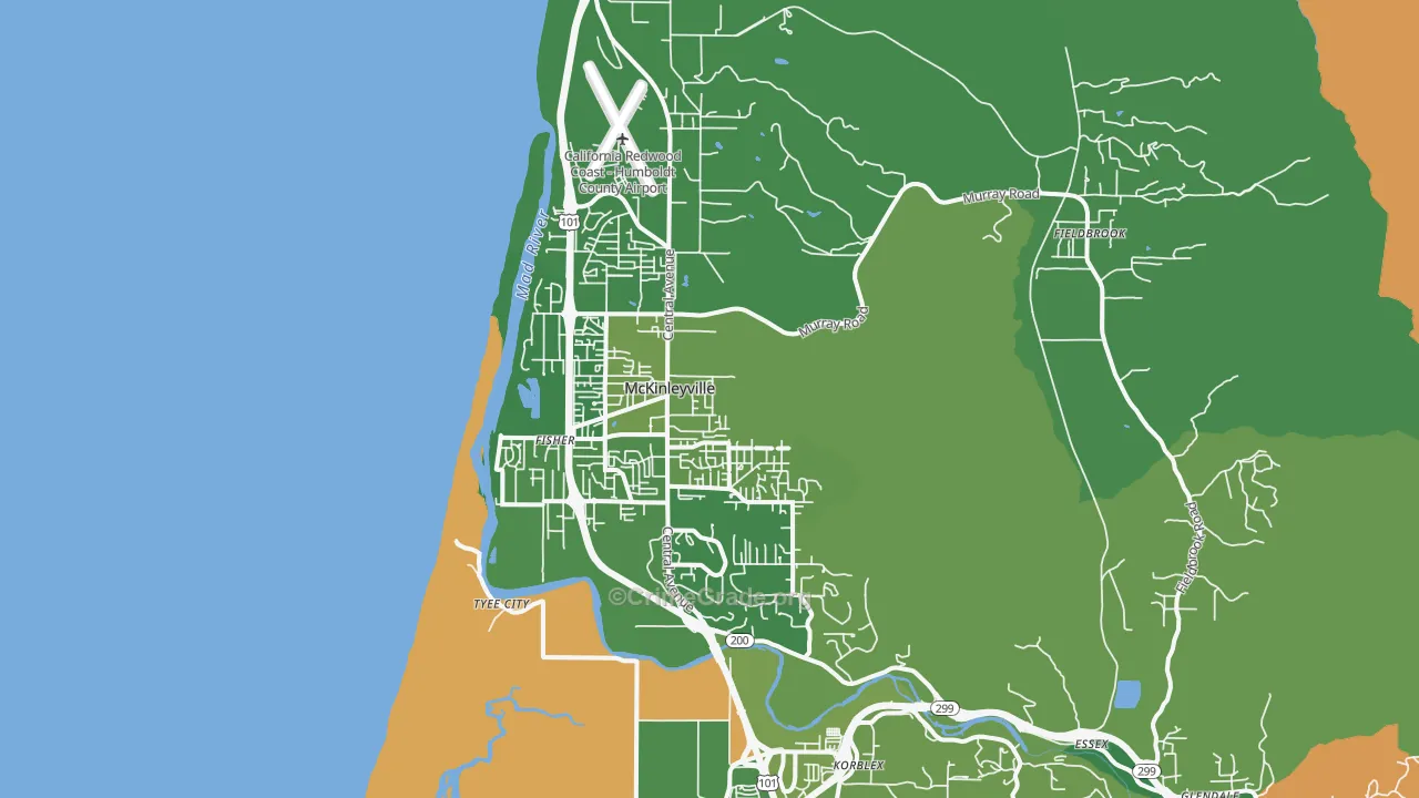 95519, CA Map of Drug-Related Crime Rates