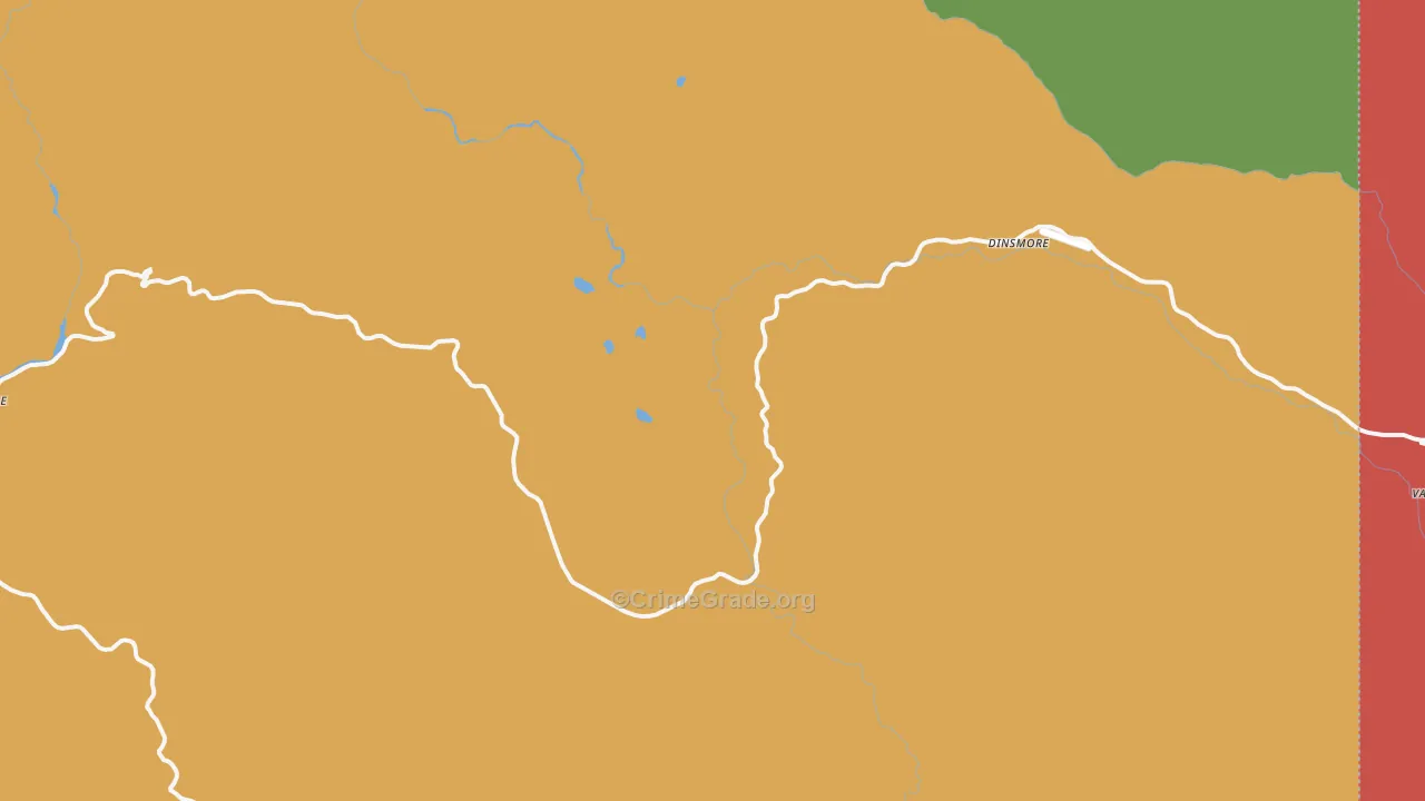 95526, CA Map of Drug-Related Crime Rates