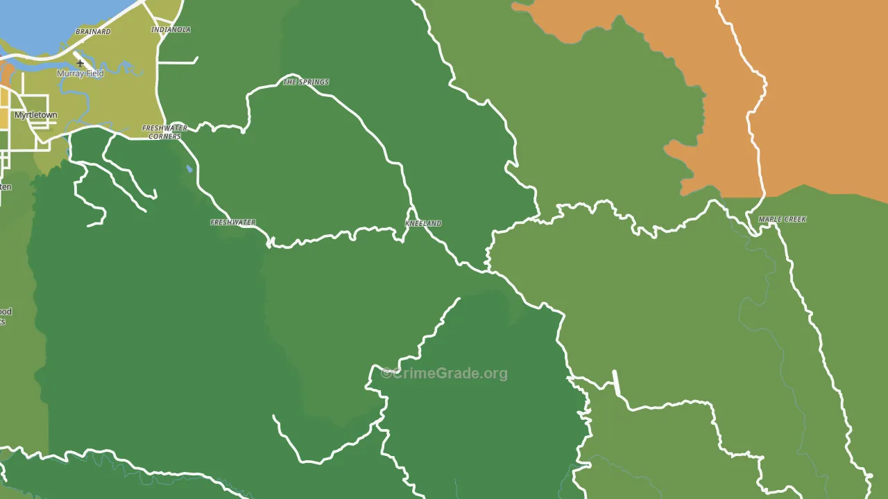 95549, CA Map of Drug-Related Crime Rates