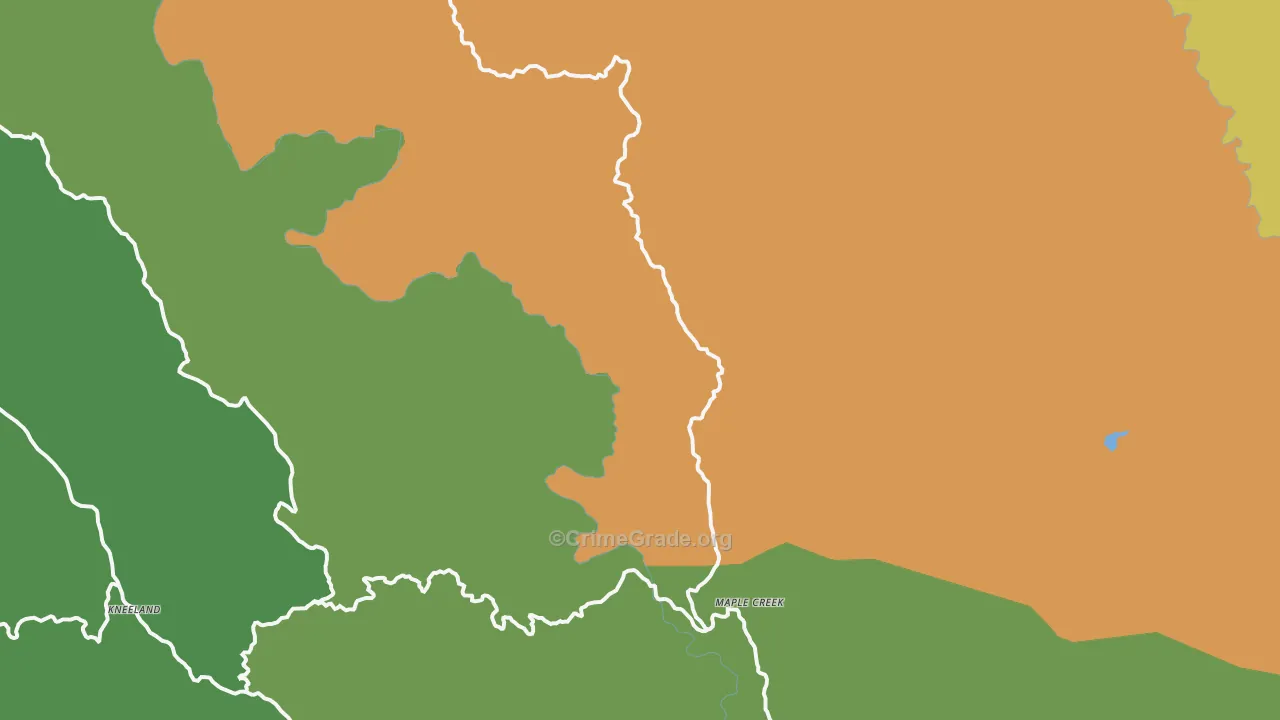 95550, CA Map of Drug-Related Crime Rates