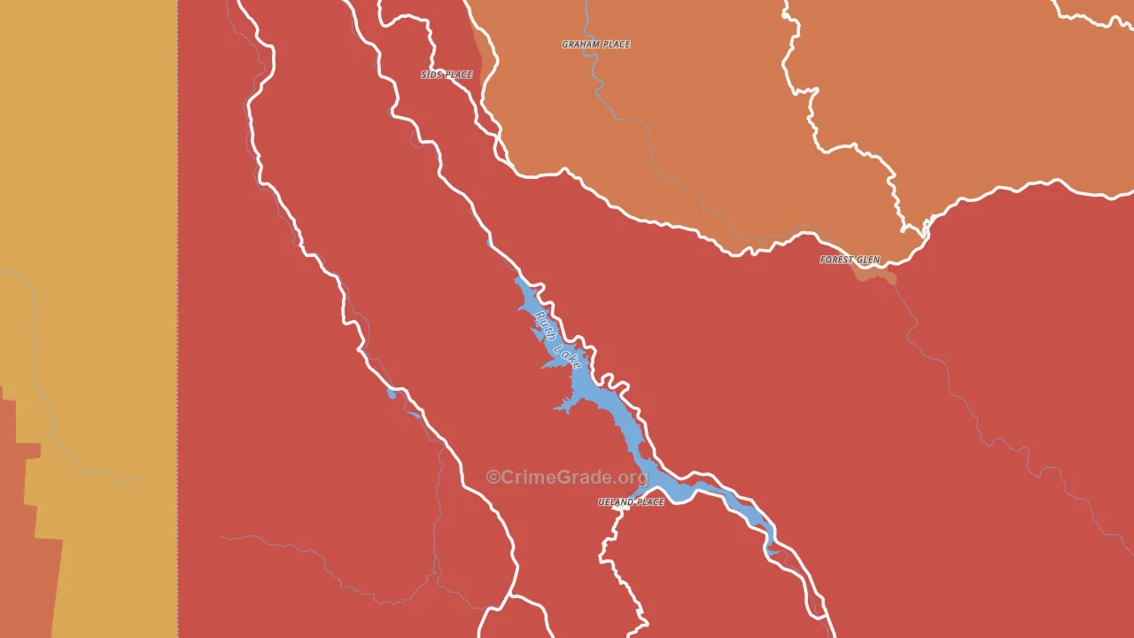 95552, CA Map of Drug-Related Crime Rates