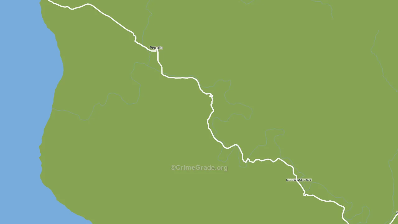 95558, CA Map of Drug-Related Crime Rates