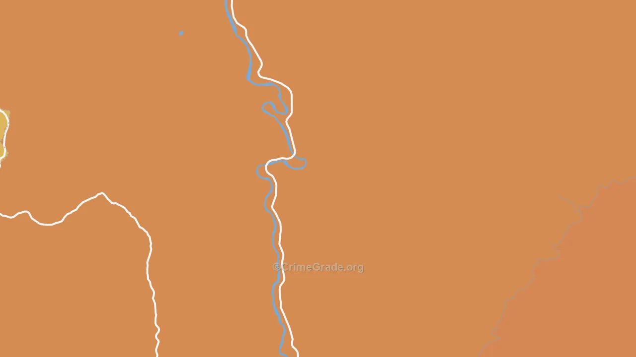 95568, CA Map of Drug-Related Crime Rates