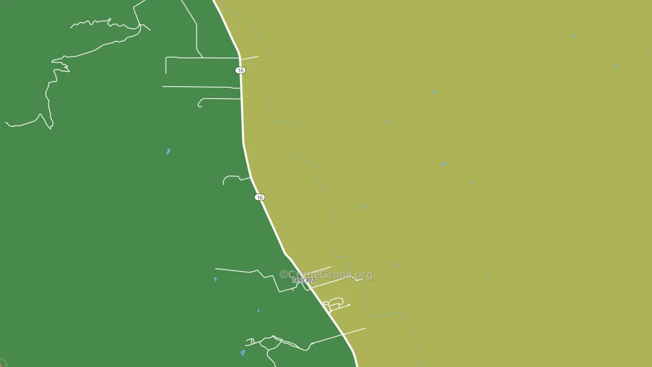95606, CA Map of Drug-Related Crime Rates