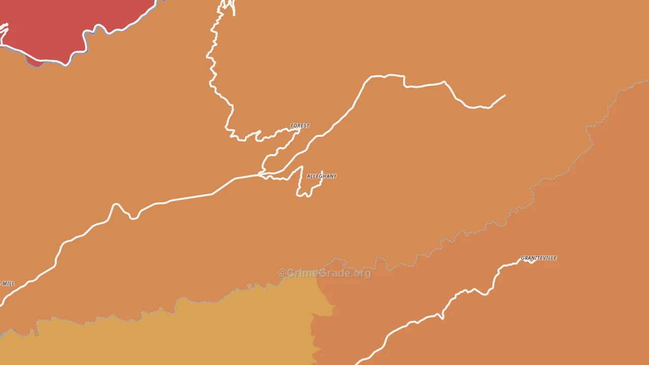 95910, CA Map of Drug-Related Crime Rates