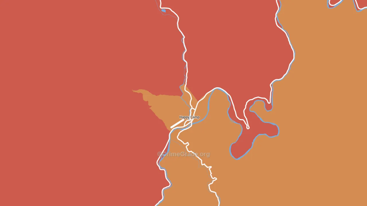 96039, CA Map of Drug-Related Crime Rates