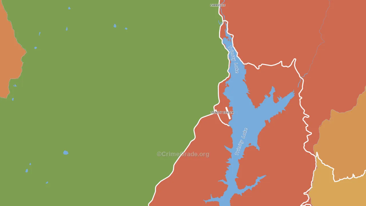 96091, CA Map of Drug-Related Crime Rates