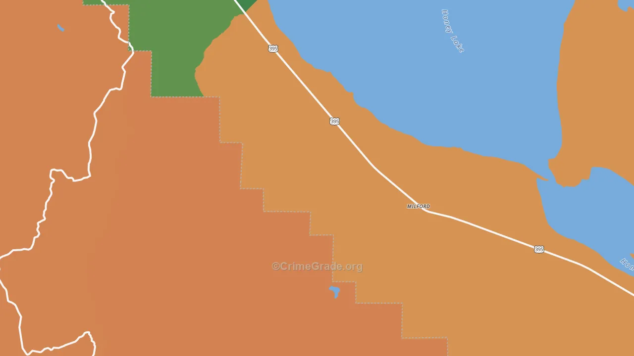 96121, CA Map of Drug-Related Crime Rates