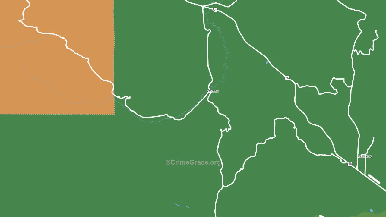 97144, OR Map of Drug-Related Crime Rates