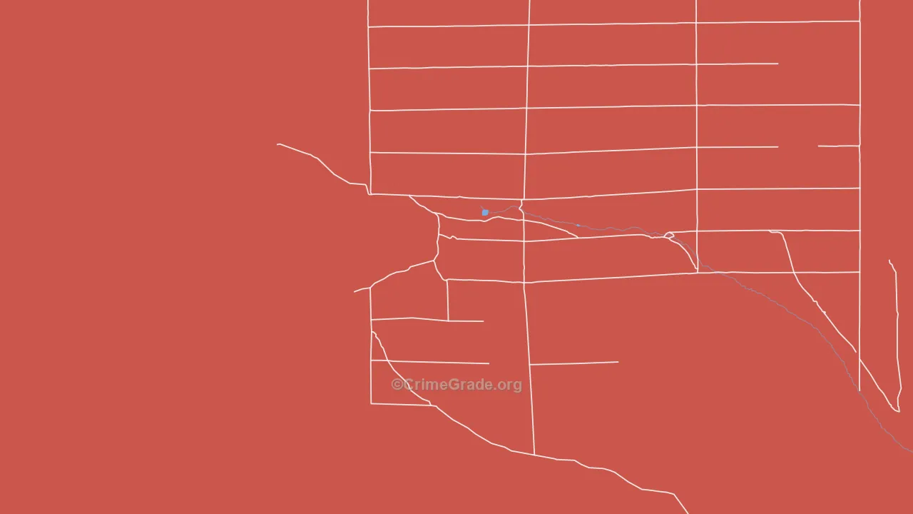 97709, OR Map of Drug-Related Crime Rates