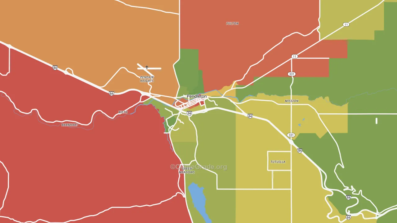 97801, OR Map of Drug-Related Crime Rates
